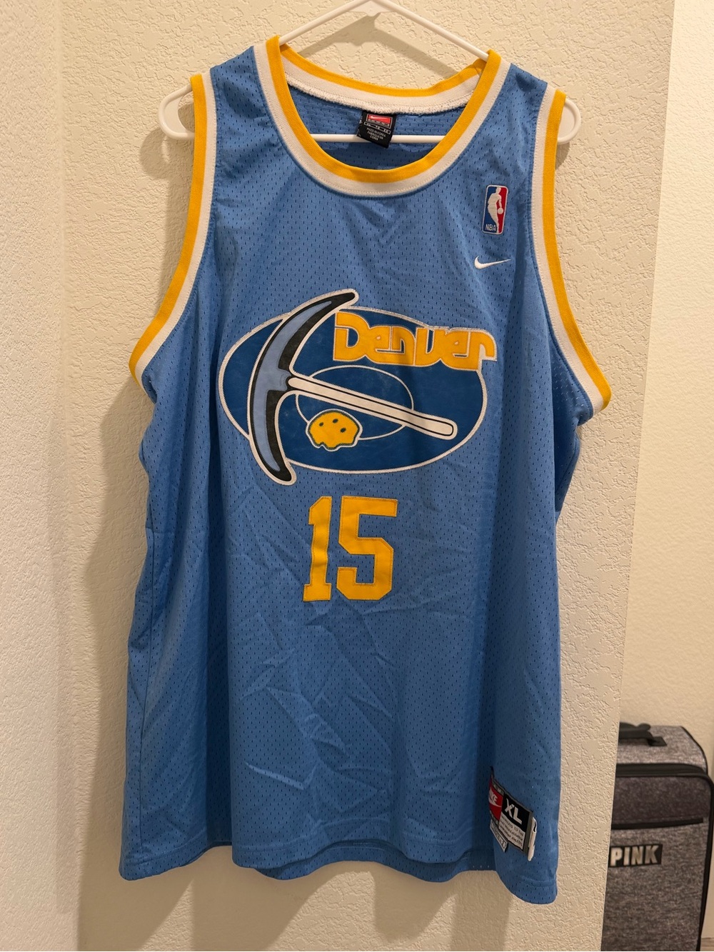 Vintage Carmelo Anthony Denver Nuggets #15 Nike Jersey size XL